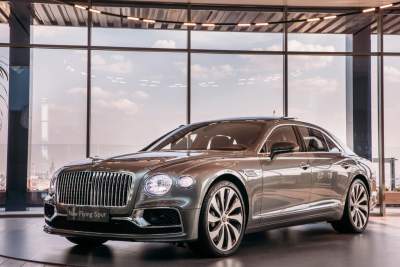 Stunning Russian premiere for the Flying Spur in Moscow