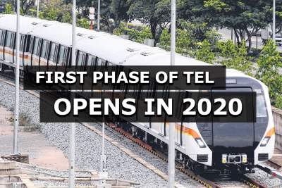 First phase of Thomson-East Coast Line to open before Chinese New Year next year