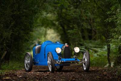 Bugatti Baby II revealed at the firm's 110th anniversary