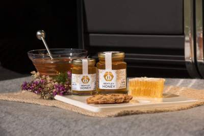 First Bentley honey harvest creates a buzz