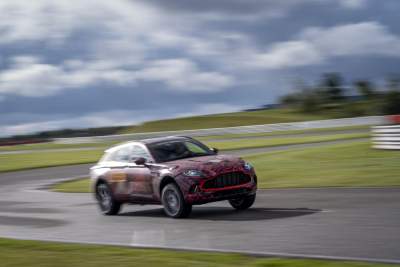 Aston Martin's SUV in final stages of development