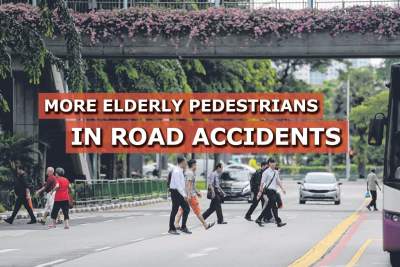 Road accidents involving pedestrians aged over 60 rose in first half of 2019