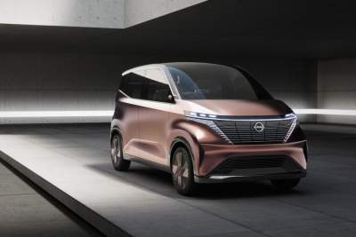 Nissan reveals IMk electric vehicle concept for urban commuters