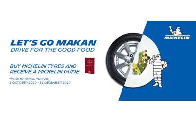 Get a free Michelin guide with any purchase of four Michelin tyres!