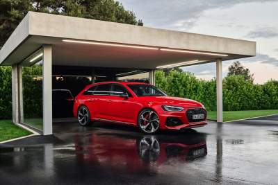 A new look and technological upgrade for the Audi RS4 Avant