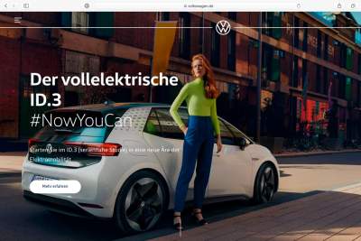 Volkswagen launches new global website