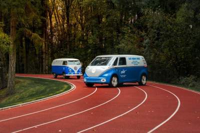 Volkswagen and Nike team up on ID. Buzz Cargo concept