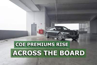 COE rises across all categories for the first bidding round of October