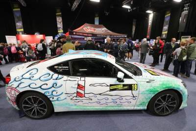 10-year old wins competition to design Toyota rally car livery