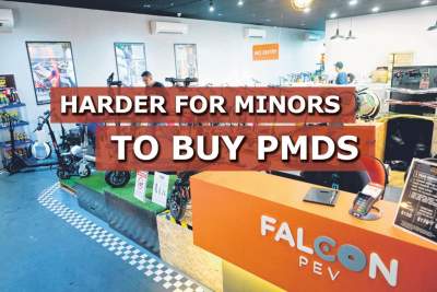 Harder now for those under 16 to buy PMDs