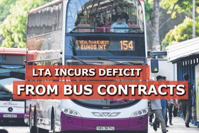 LTA incurs $1 billion deficit in bus contracts