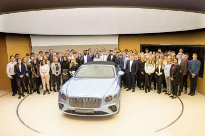 Bentley welcomes near 100-strong trainee intake