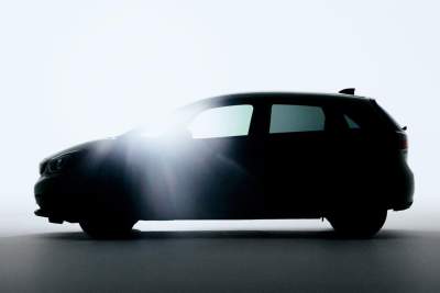 Honda teases image of next generation Jazz