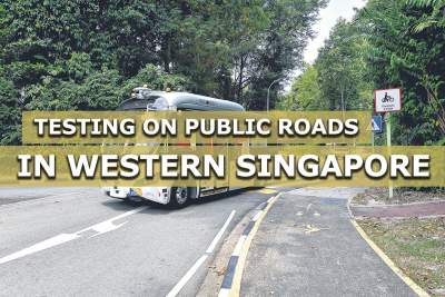 Roads in all of western Singapore to be used to test self-driving vehicle