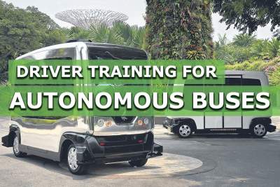 100 drivers to be trained to handle autonomous buses