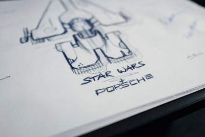 Porsche and Lucasfilm design a fantasy starship
