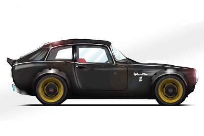 Honda to showcase custom S800 Coupe at SEMA