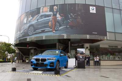 BMW launches the facelifted X1 right in the heart of Katong