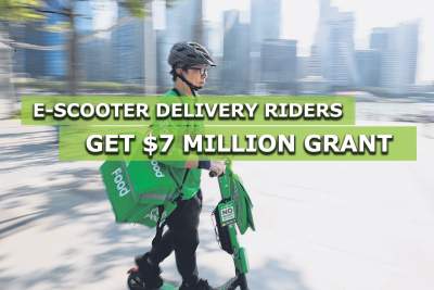 $7 million grant to help food delivery riders affected by e-scooter footpath ban