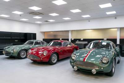 The first DB4 GT Zagato Continuation owners take delivery of their cars