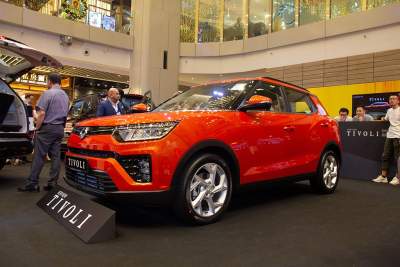 Ssangyong launches the facelifted Tivoli in Singapore