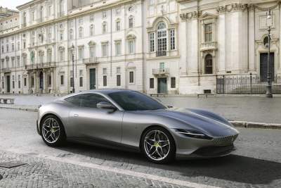 Ferrari unveils the new Roma at a dedicated event in Rome