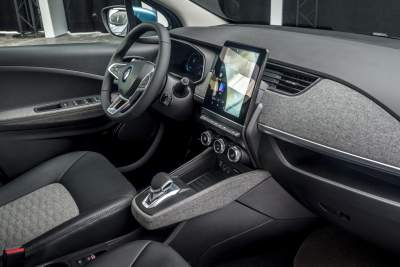 Unique 100% recycled fabric for new Renault Zoe