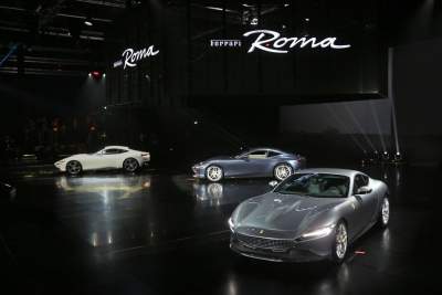 Ferrari updates information on the new Roma coupe