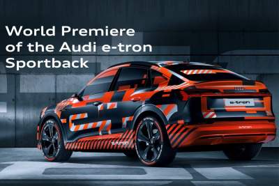 Audi to premiere the e-tron Sportback in Los Angeles
