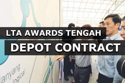 LTA awards $739.5 million project to build Tengah Depot for Jurong Region Line
