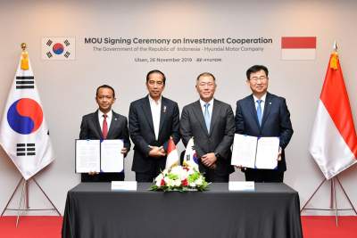 Hyundai establishes its first Indonesian plant