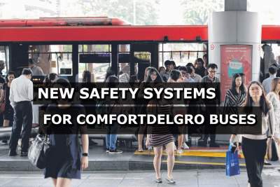New safety systems for four ComfortDelGro buses