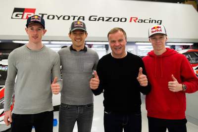 Exciting new lineup to drive the Toyota Yaris WRC in 2020