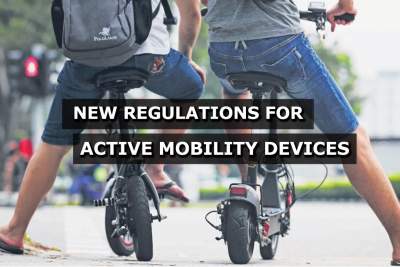 New regulations for active mobility device users