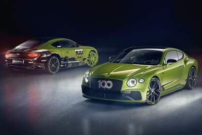 Limited edition Bentley Continental GT celebrates Pikes Peak record