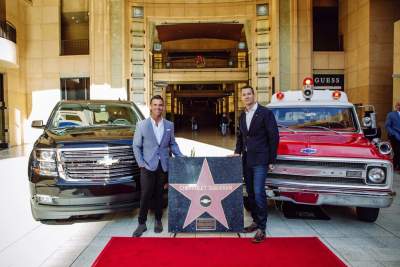 The Chervolet Suburban receives a Hollywood Star