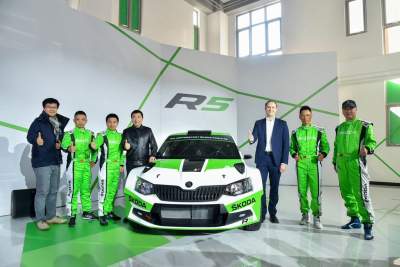 First Skoda Fabia to be campaigned by Chinese rally team