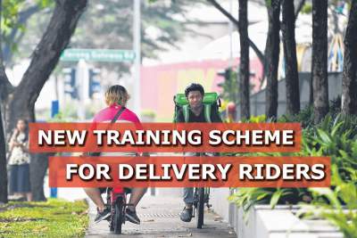 New training scheme to help delivery riders switch to e-bikes