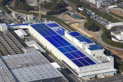 Green energy for Mitsubishi's Okazaki plant in Japan