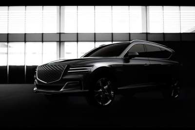 Genesis reveals first images of the GV80 SUV