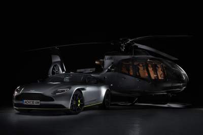 Airbus and Aston Martin launch special edition ACH130 helicopter