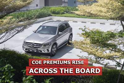 COE premiums rise across all categories in the first bidding round of January