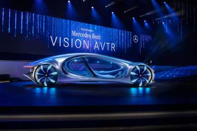 Mercedes-Benz VISION AVTR unveiled at CES 2020
