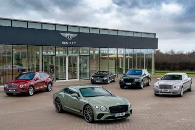 New models helped to drive Bentley's sales in 2019
