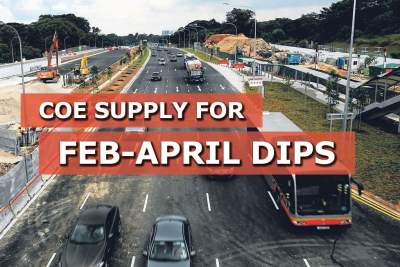 COE supply for Feb-April period dips