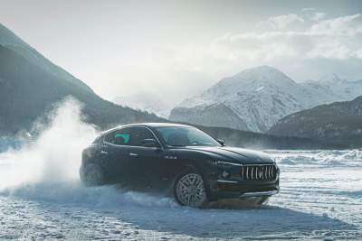 Maserati premieres the new Levante Royale at the Snow Polo World Cup