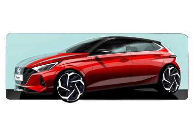 Hyundai teases design for the new i20
