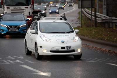 The Nissan Leaf completes the longest autonomous car journey in the U.K.