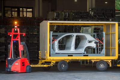 Seat implements self-driven robots at Martorell plant