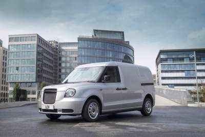 LEVC's first elecric van prototypes begin production